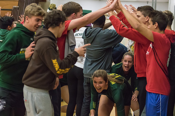 WVHS Varsity Girls Volleyball - Regionals vs Metea Valley-53
