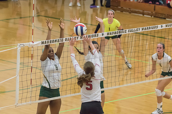 2015 Girls Volleyball vs Hinsdale Central-28