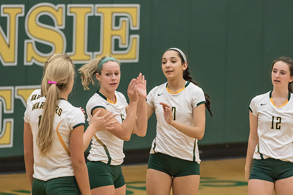 2015 WVHS Varsity Volleyball vs NCHS-3