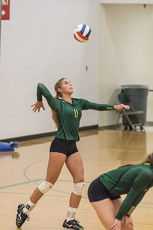 2015 WVHS Girls Volleyball - Glenbard North Match -15