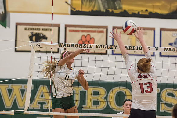 2015 Girls Volleyball vs Hinsdale Central-4