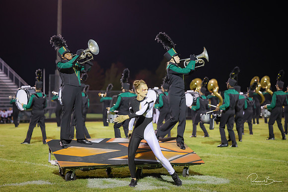 20241018 Last Halftime Marching Band Performance-5