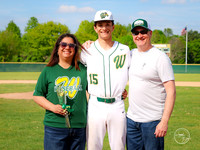 2025 Baseball Senior Night