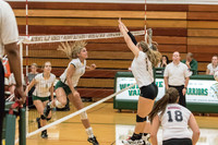 2015 WVHS Varsity Volleyball vs NCHS-9