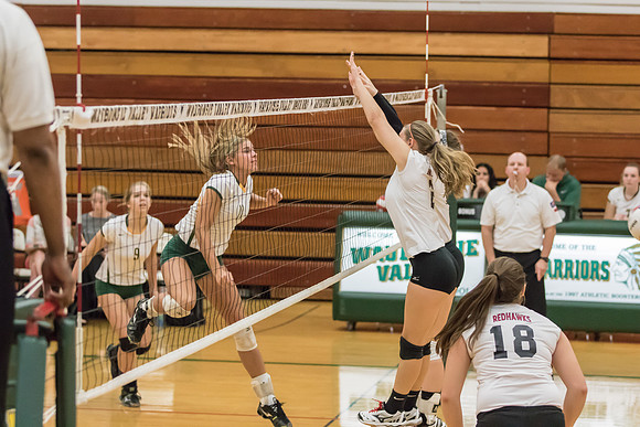 2015 WVHS Varsity Volleyball vs NCHS-9