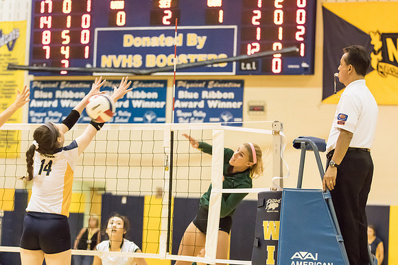 2015 WVHS Varsity Girls Volleyball vs Neuqua Valley-55