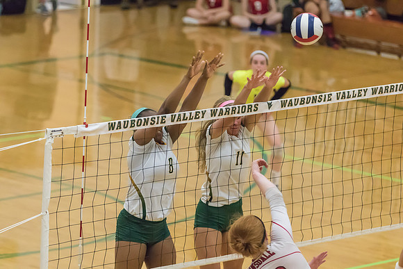 2015 Girls Volleyball vs Hinsdale Central-19