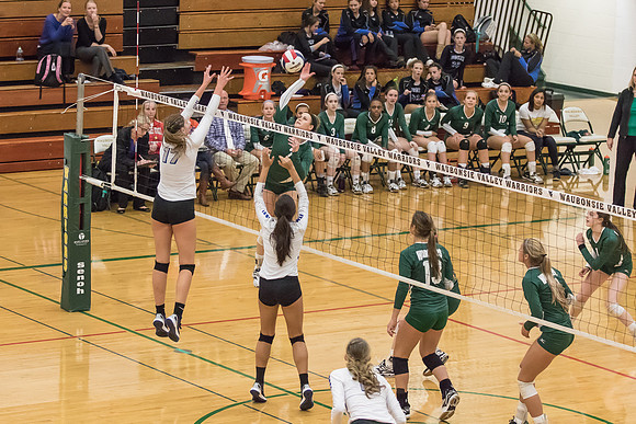 WV Varsity Girls Volleyball vs STCN-17