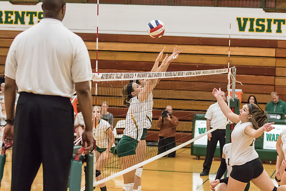 2015 WVHS Varsity Volleyball vs NCHS-8