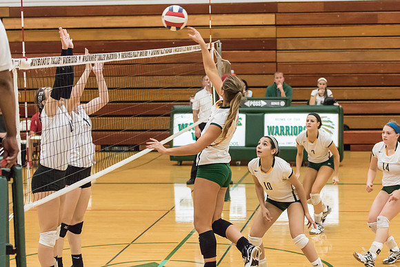 2015 WVHS Varsity Volleyball vs NCHS-15