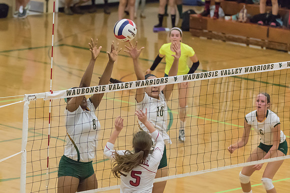 2015 Girls Volleyball vs Hinsdale Central-29