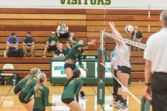 2015 WVHS Girls Volleyball - Glenbard North Match -18