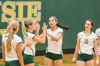 2015 WVHS Varsity Volleyball vs NCHS-2