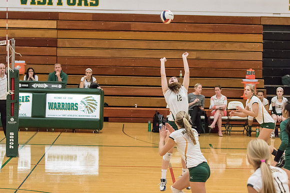2015 WVHS Varsity Volleyball vs NCHS-12