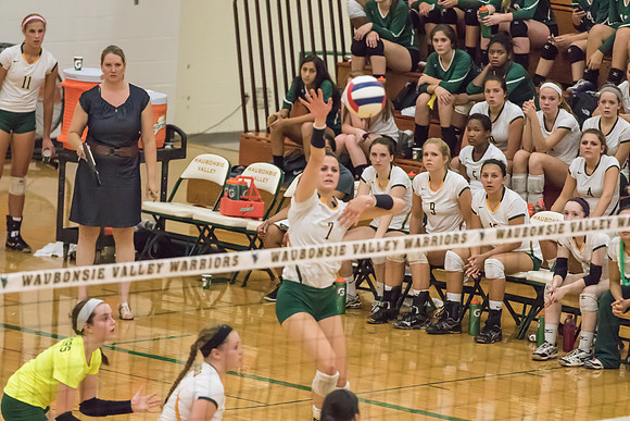 2015 Girls Volleyball vs Hinsdale Central-9