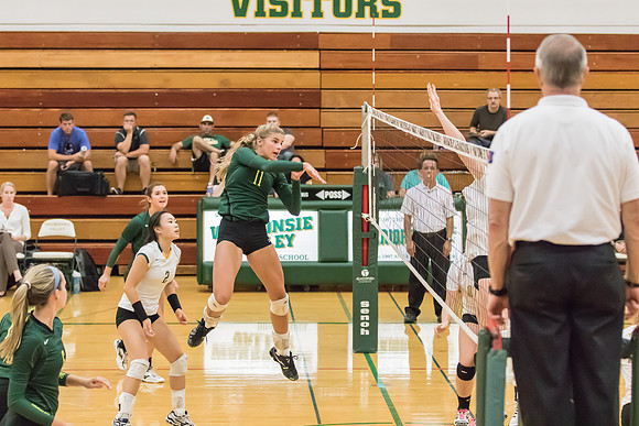 2015 WVHS Girls Volleyball - Glenbard North Match -22
