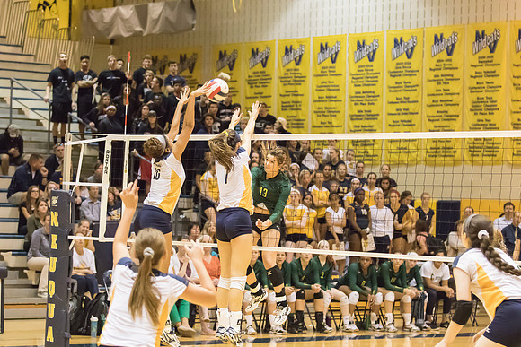 2015 WVHS Varsity Girls Volleyball vs Neuqua Valley-53