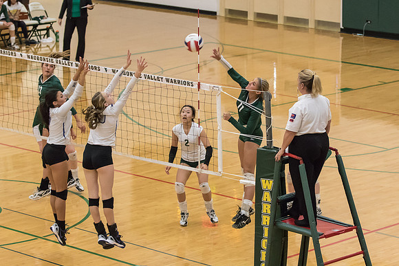 WV Varsity Girls Volleyball vs STCN-15