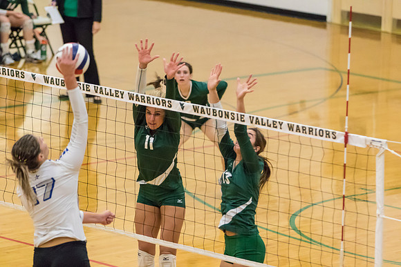 WV Varsity Girls Volleyball vs STCN-4