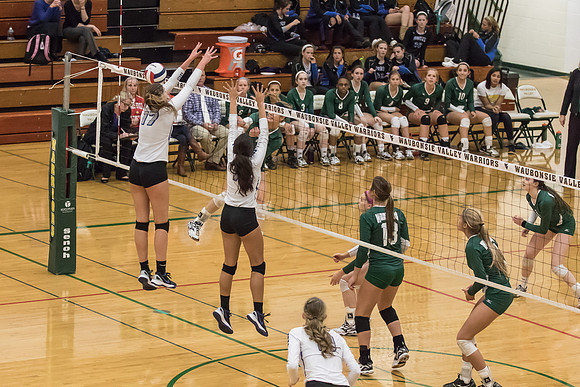 WV Varsity Girls Volleyball vs STCN-18