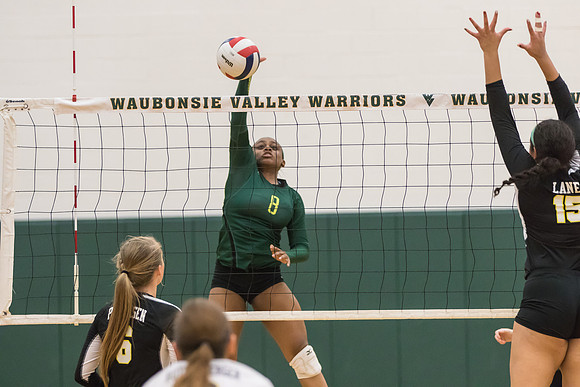 WVHS Varsity Girls Volleyball - Regionals vs Metea Valley-48