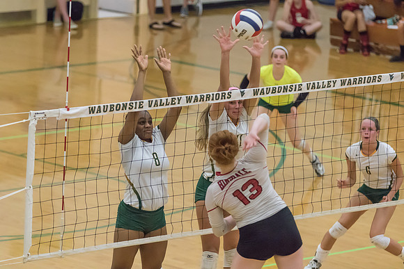 2015 Girls Volleyball vs Hinsdale Central-12