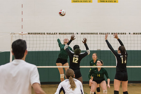 WVHS Varsity Girls Volleyball - Regionals vs Metea Valley-26