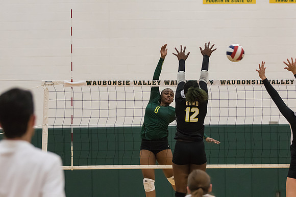 WVHS Varsity Girls Volleyball - Regionals vs Metea Valley-21
