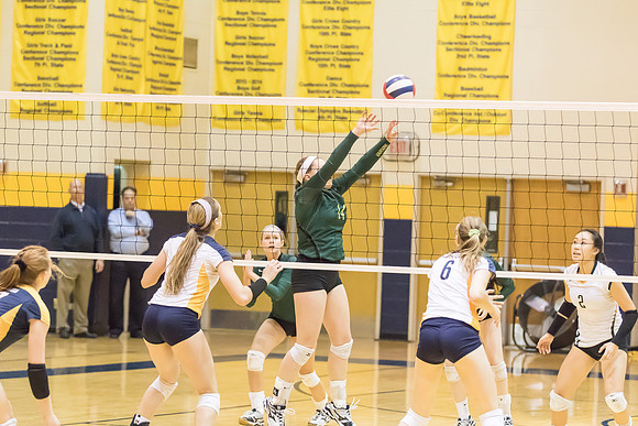2015 WVHS Varsity Girls Volleyball vs Neuqua Valley-13