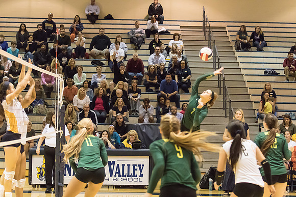 2015 WVHS Varsity Girls Volleyball vs Neuqua Valley-40