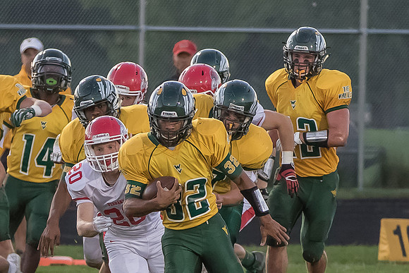 2015 WVHS Football vs Naperville Central -12