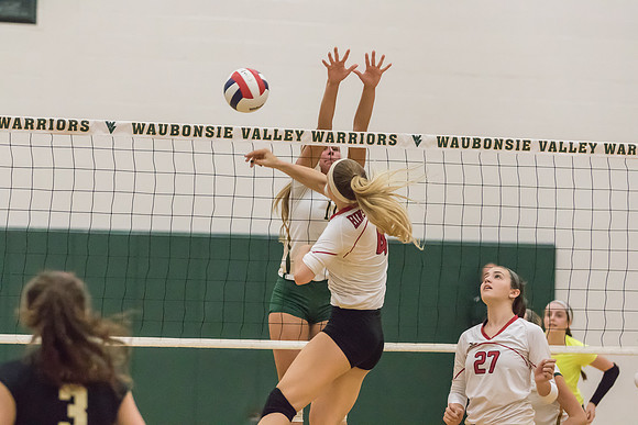 2015 Girls Volleyball vs Hinsdale Central-1