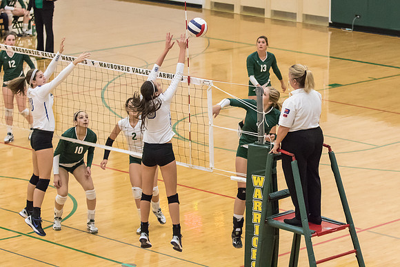 WV Varsity Girls Volleyball vs STCN-22