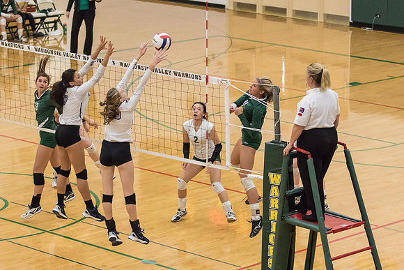 WV Varsity Girls Volleyball vs STCN-16