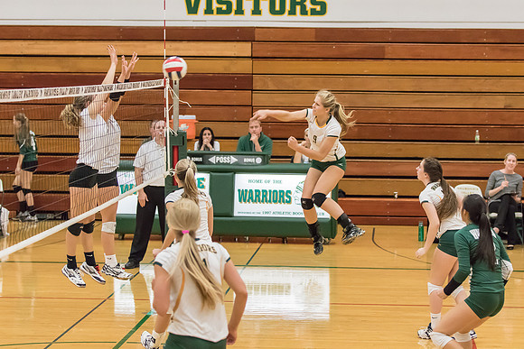 2015 WVHS Varsity Volleyball vs NCHS-13