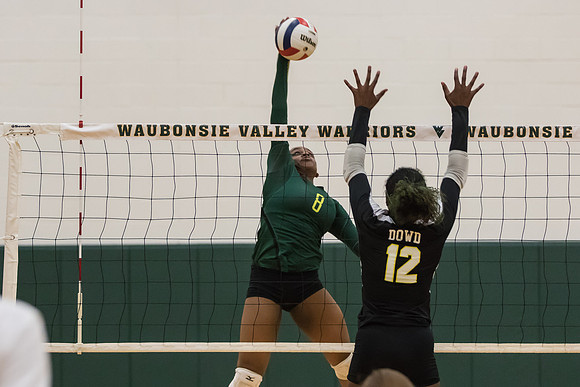 WVHS Varsity Girls Volleyball - Regionals vs Metea Valley-20