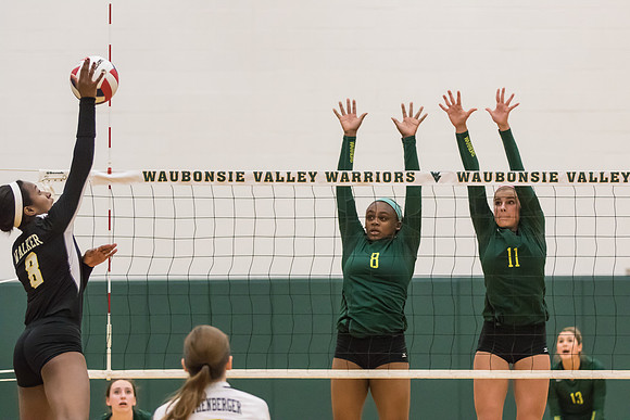 WVHS Varsity Girls Volleyball - Regionals vs Metea Valley-50