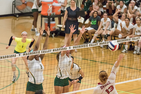 2015 Girls Volleyball vs Hinsdale Central-7