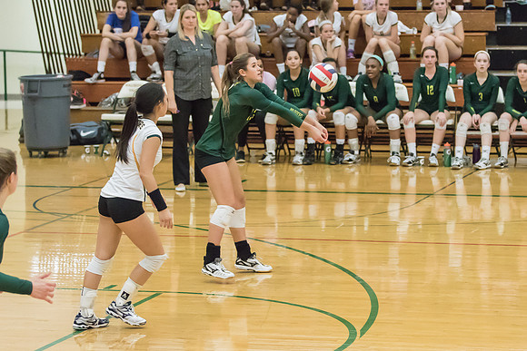 2015 WVHS Girls Volleyball - Glenbard North Match -20