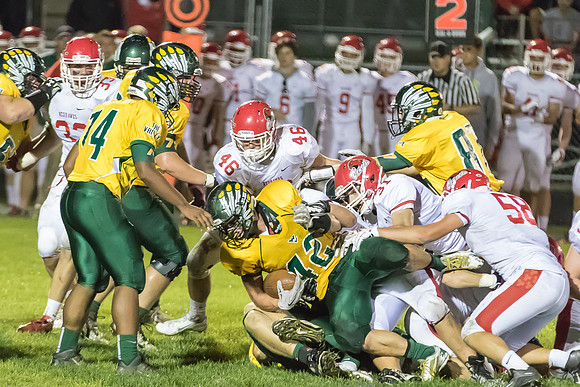 2015 WVHS Football vs Naperville Central -25