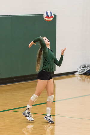 2015 WVHS Girls Volleyball - Glenbard North Match -10