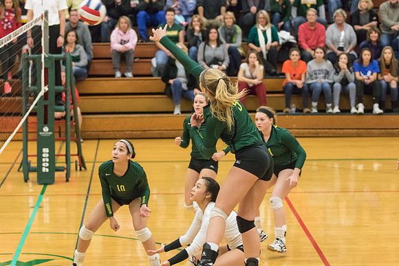 WVHS Varsity Girls Volleyball - Regionals vs Metea Valley-7