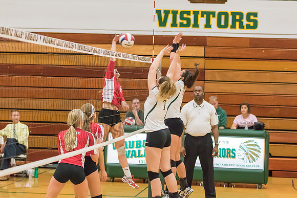 2015 JV Volleyball vs NCHS-4